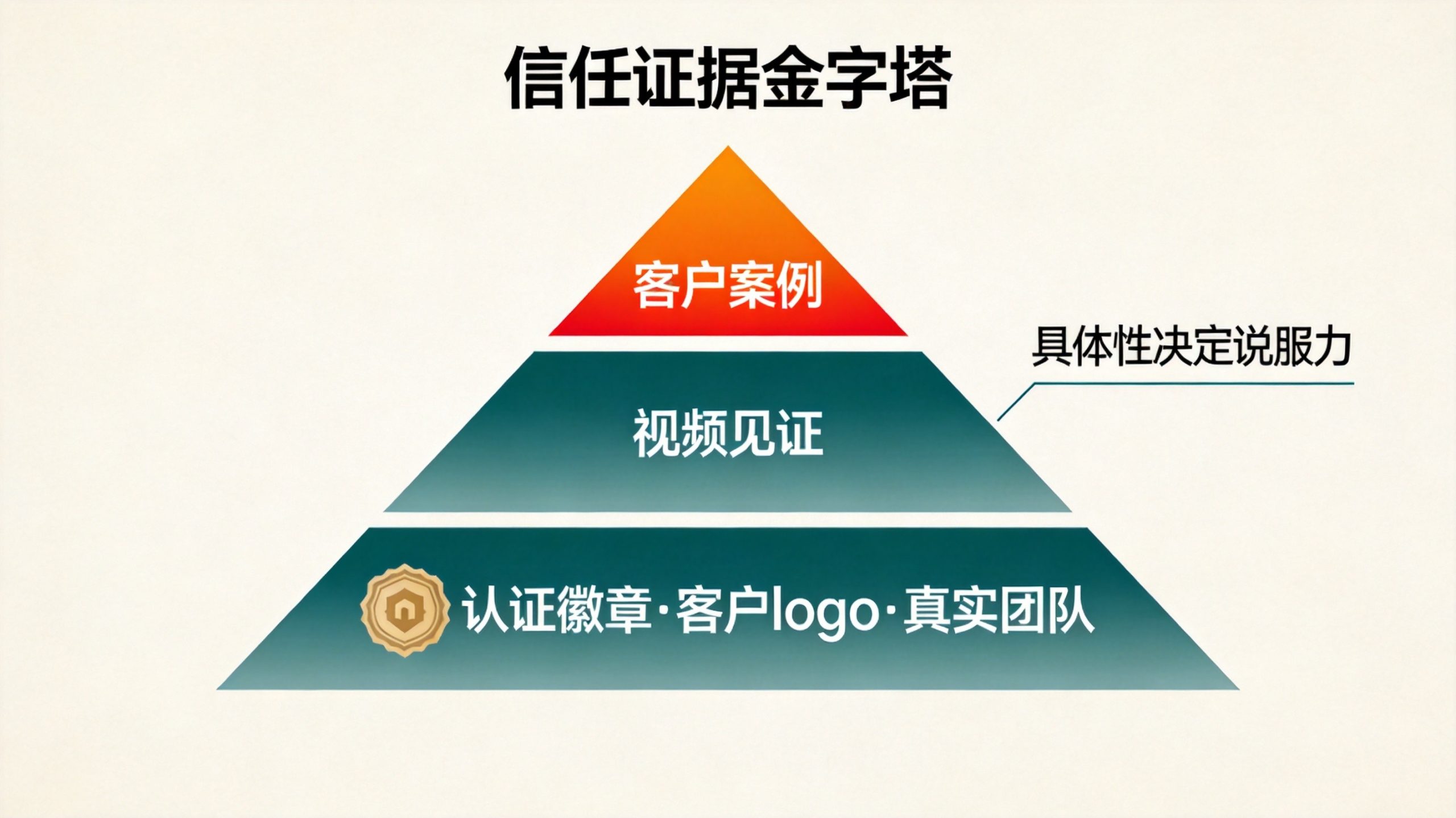 信任证据金字塔
